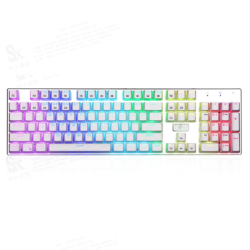 104 Keys RGB Mechanica Pellentesque Cantiones USB Wired