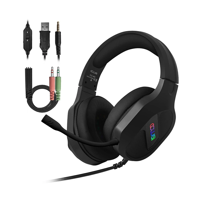 Pellentesque Headset 3.5mm Wired RGB Adjustable