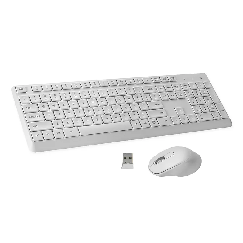 White 2.4GHz Wireless tincidunt et mus combo
