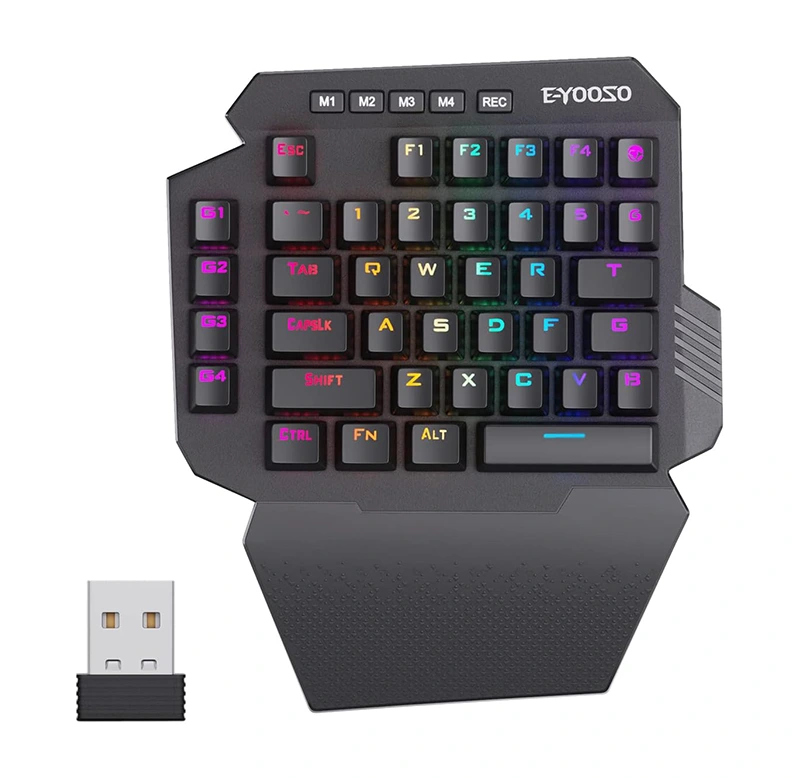 Wireless 2.4G 44 key Mechanical Gaming Cantiones