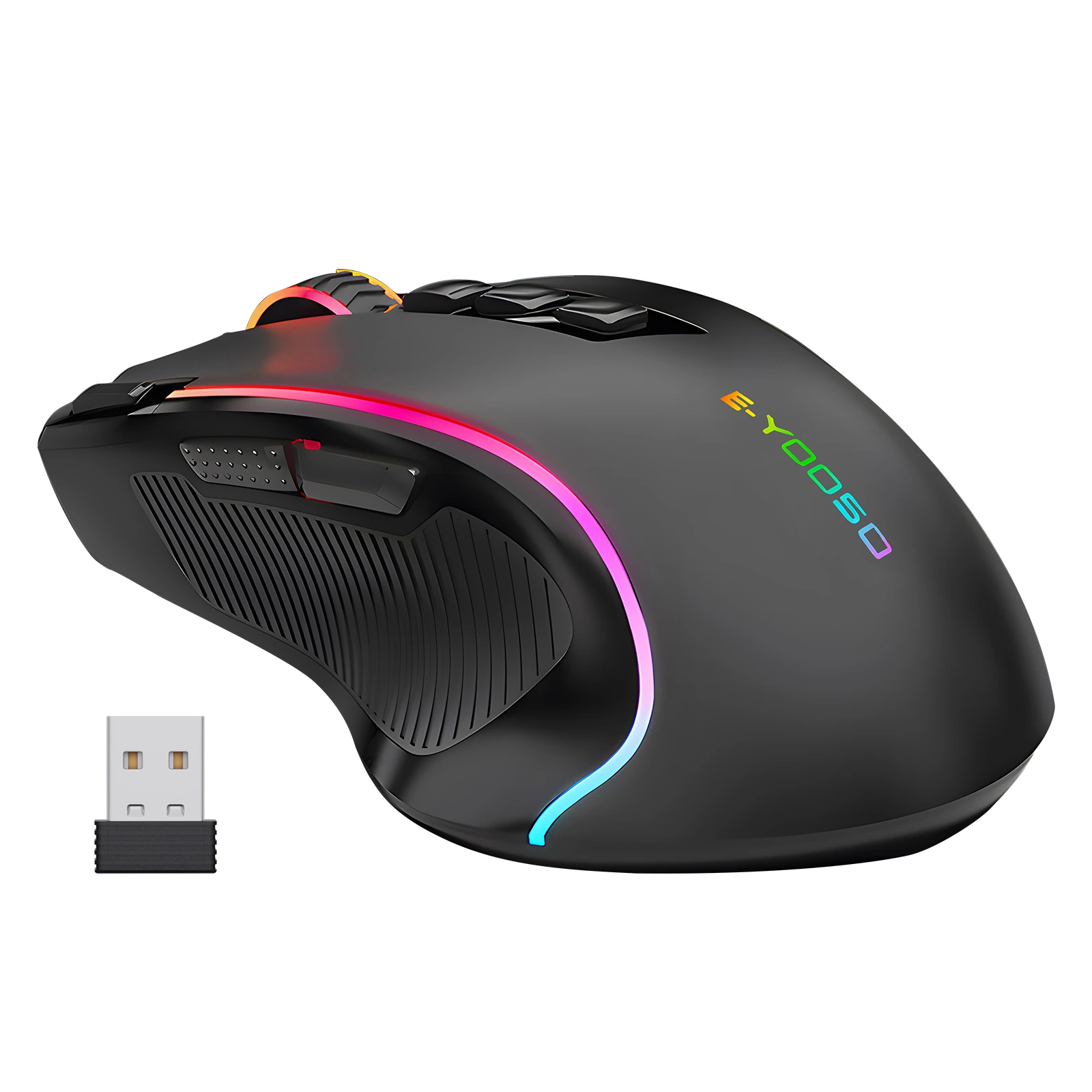 Wireless Pellentesque Mus RGB 9 Programmable Puga